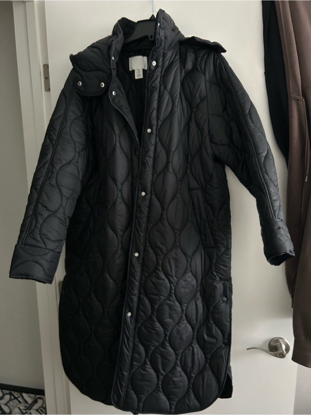 H&M long puffer coat